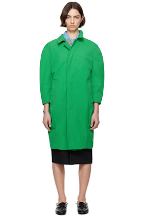 Green Twill Coat