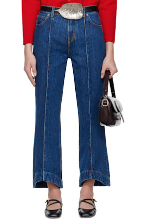 Blue Flare Jeans