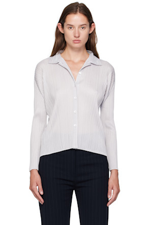 Gray Basics Blouse