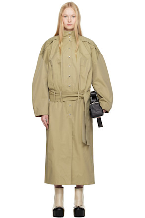 Beige Yohana Trench Coat