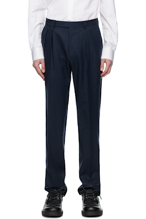 Navy Elba Trousers
