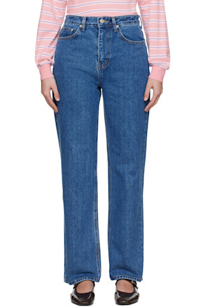 Blue Loose Fit Jeans