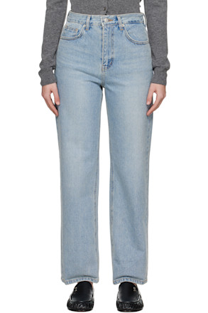 Blue Loose Fit Jeans