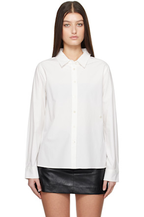 White Essential Slim Shirt