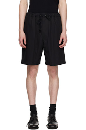 Black Easy Shorts