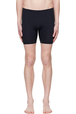Black Jersey Swim Shorts