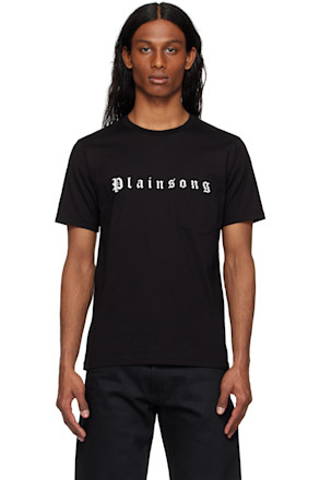 Black 'Plainsong' T-shirt