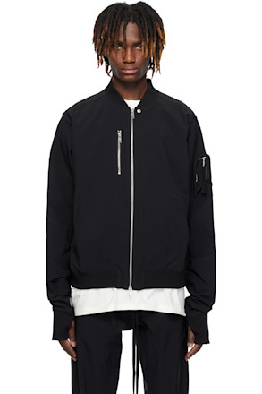 Black M SJ 662 Bomber Jacket