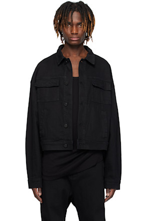 Black M J 71 Denim Jacket