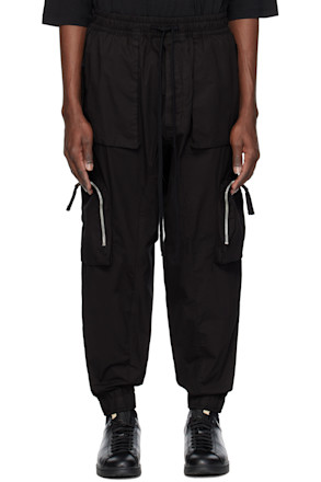 Black M P 10 Trousers