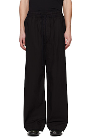 Black M P 9 Trousers