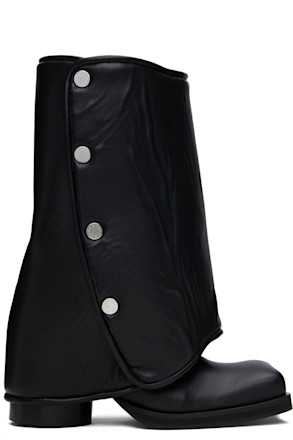 Black Emrik Gaitor High Shaft Boots