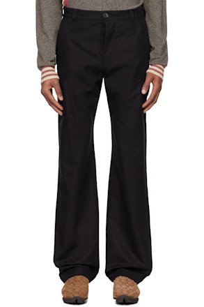 Black Zafar Cargo Pants