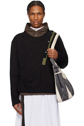 Brown & Black Inex Hoodie