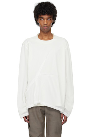 Off-White & White Inex Mesh T-shirt