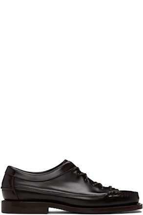 Brown Priego Squared Loafers