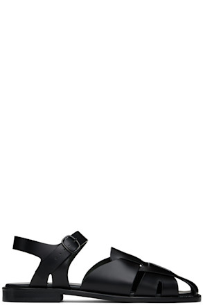 Black Pedra Sandals