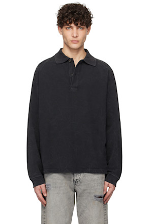 Black Defense Polo