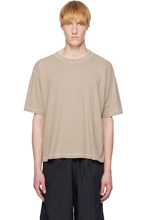 Taupe Boxy T-shirt