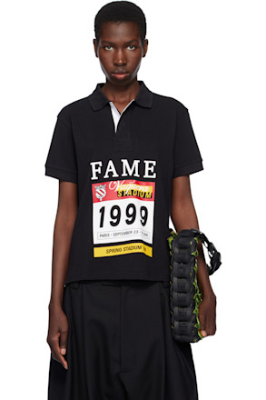 Black 'Vaquera' Polo