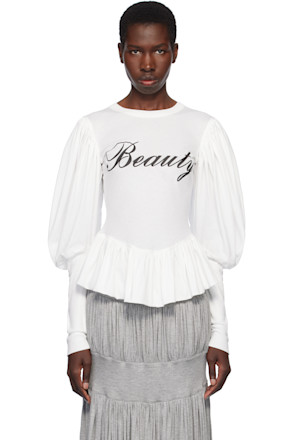 Off-White Romantic Top