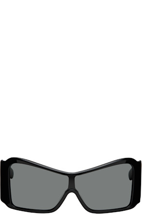 Black Shield Sunglasses