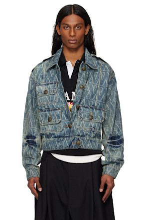Blue Monogram Denim Jacket