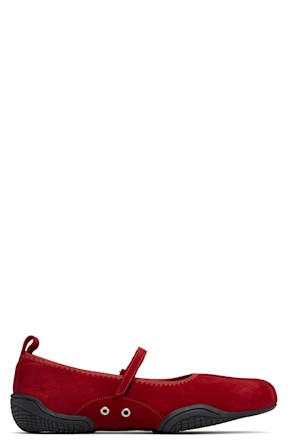 Red Sophie Ballerina Flats