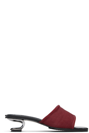 Red Sarah Heeled Sandals
