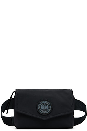 Black Mini Waist Pack Belt Bag