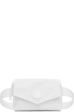 White Mini Waist Pack Belt Bag