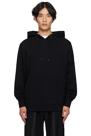 Black Sleeve Logo Hoodie