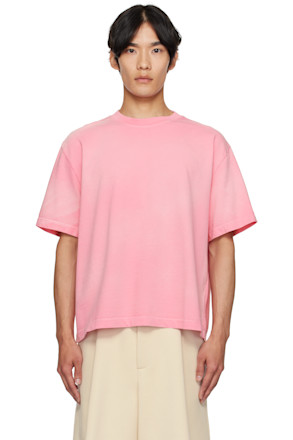 Pink Sunbleached Oversized T-shirt