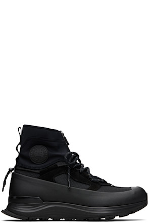 Black Glacier Trail High Sneakers