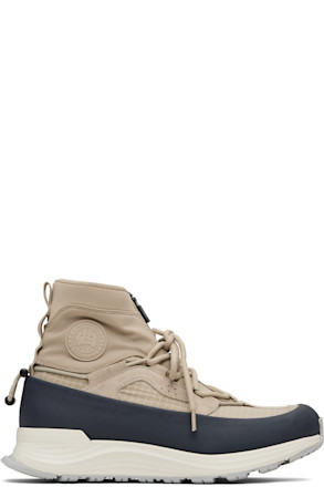 Tan Glacier Trail High Sneakers