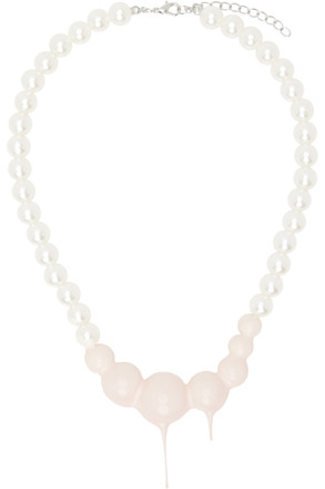 Dipped Pearl Necklace
