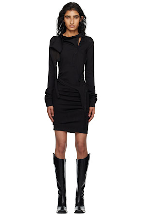 Black Ada Minidress