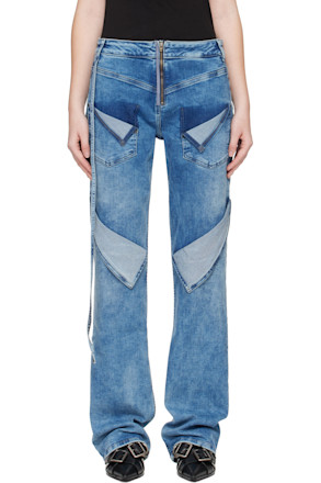 Blue Loose Fit Jeans