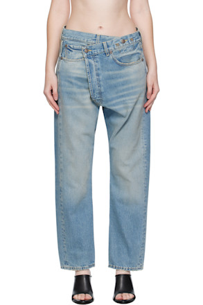 Blue Crossover Jeans