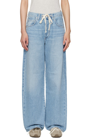 Blue Brynn Drawstring Jeans