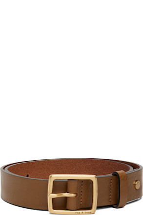 Brown Boyfriend Belt