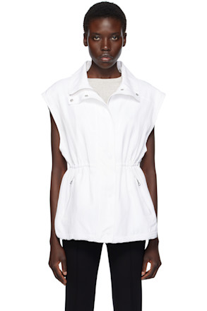 White Monica Vest