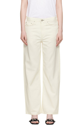 Off-White Featherweight Logan Wide-Leg Jeans
