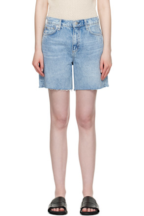 Blue Kaia Denim Shorts