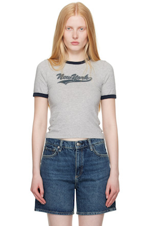Gray Mica Ringer T-shirt