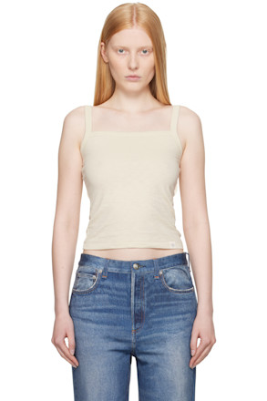 Off-White 'The Slub Square Neck' Tank Top