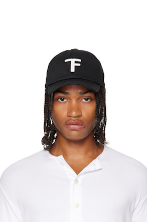 Black Brushed Cotton Cap