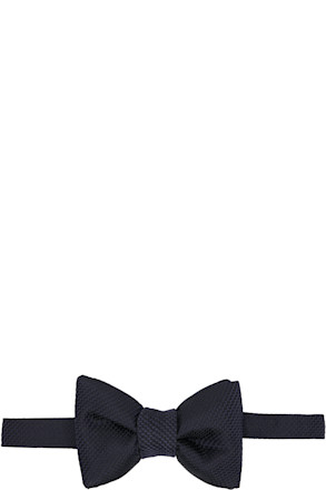 Black Silk Bow Tie
