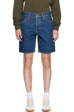 Blue Seth Denim Shorts