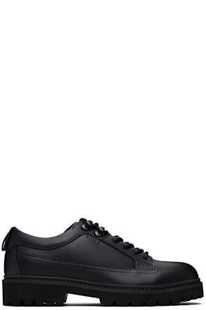 Black Lace-Up Derbys